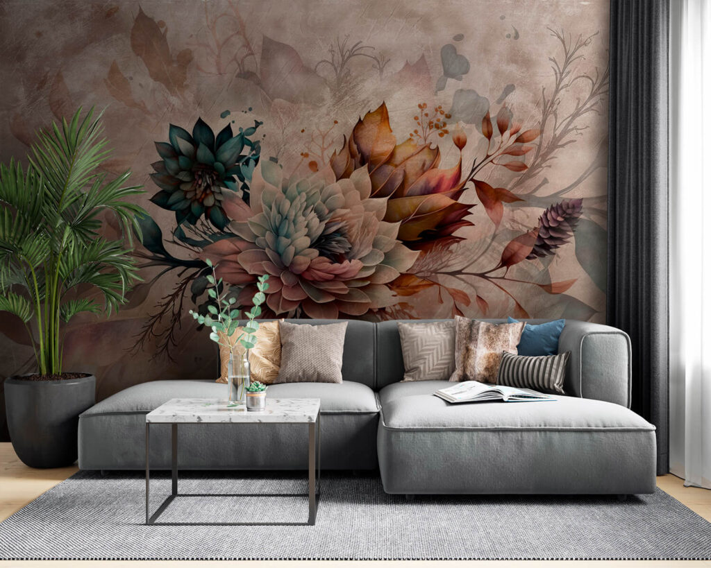 Grandi fiori e rametti — ambiente 7