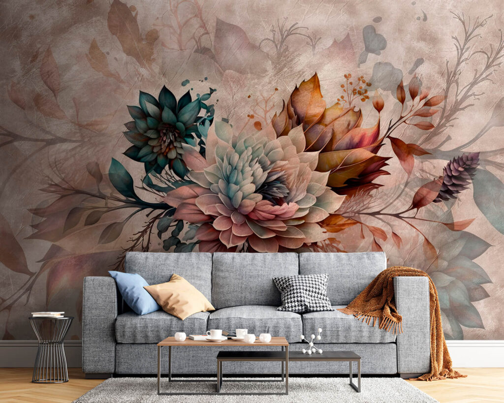 Grandi fiori e rametti — ambiente 8