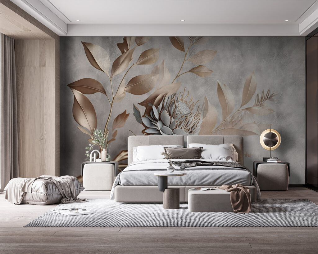 Ramo fiorito in rilievo — ambiente 2