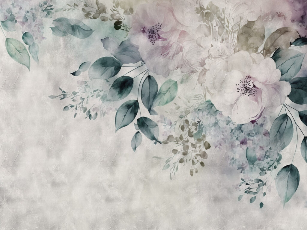 Ramo in foschia grigia — design completo