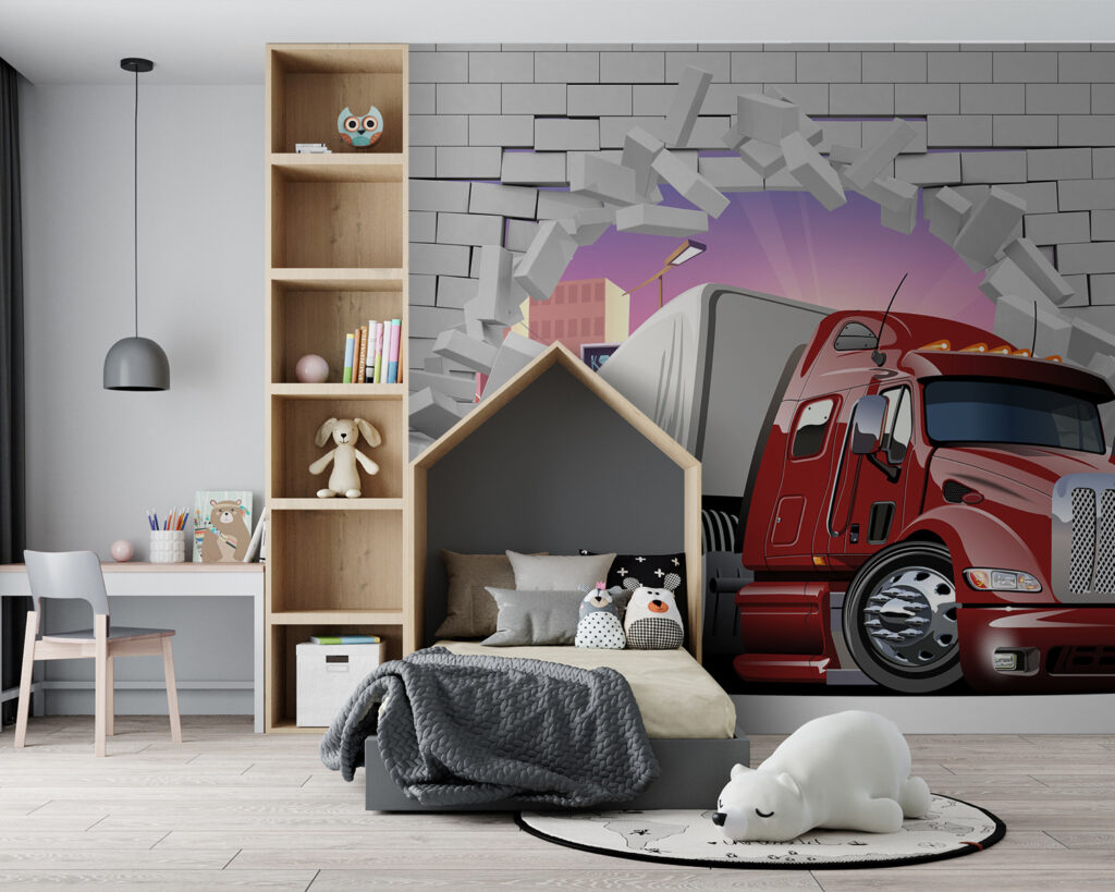 Camion attraverso il muro — ambiente 2