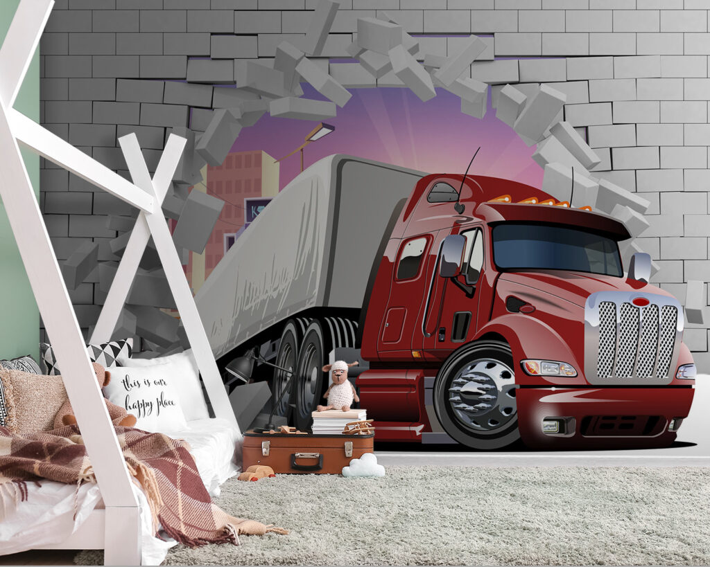 Camion attraverso il muro — ambiente 1