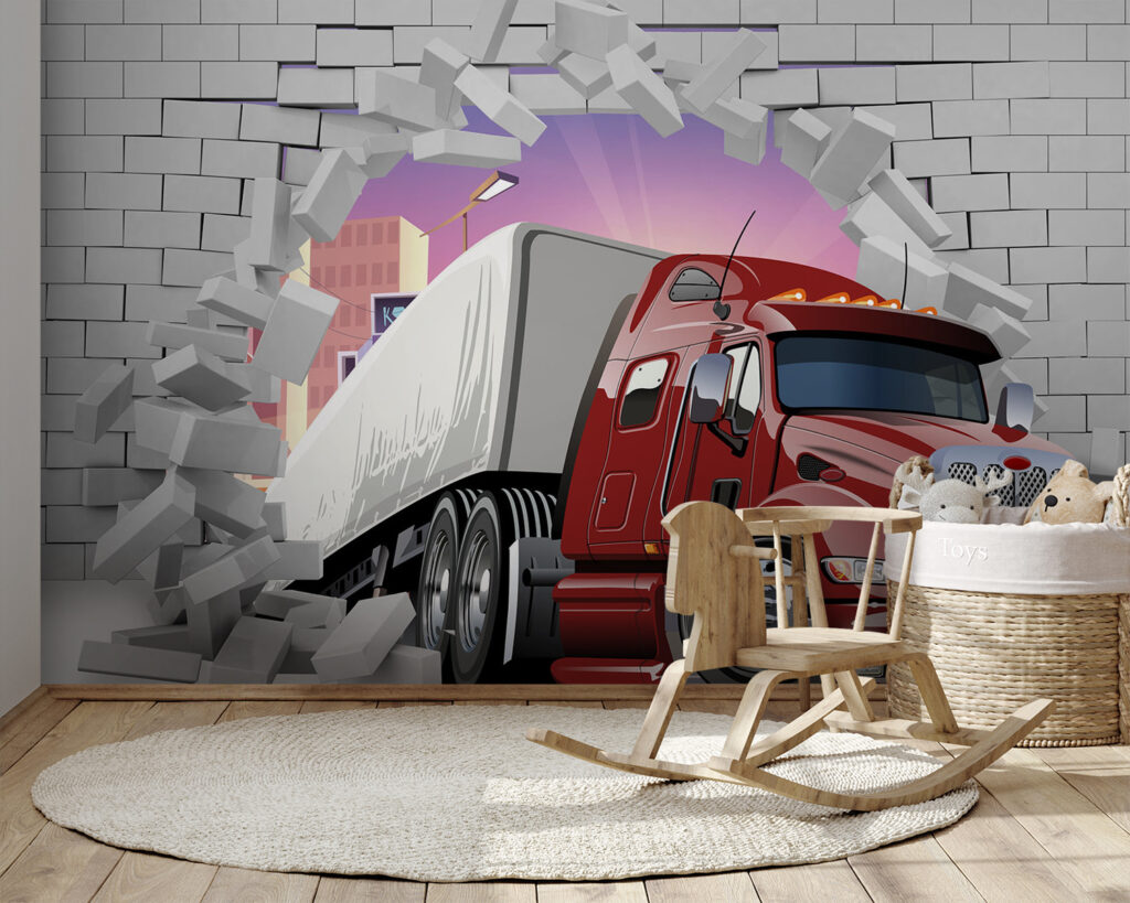 Camion attraverso il muro — ambiente 3