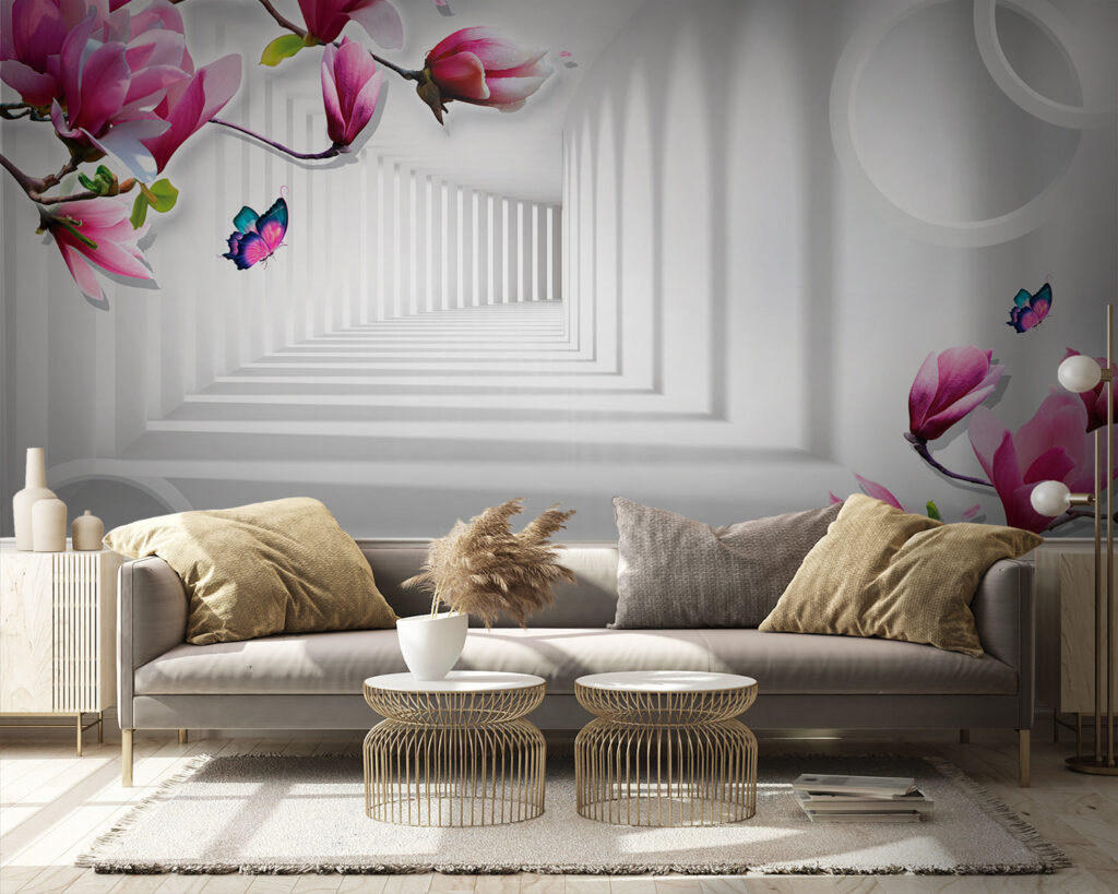Magnolia lungo il corridoio — ambiente 1
