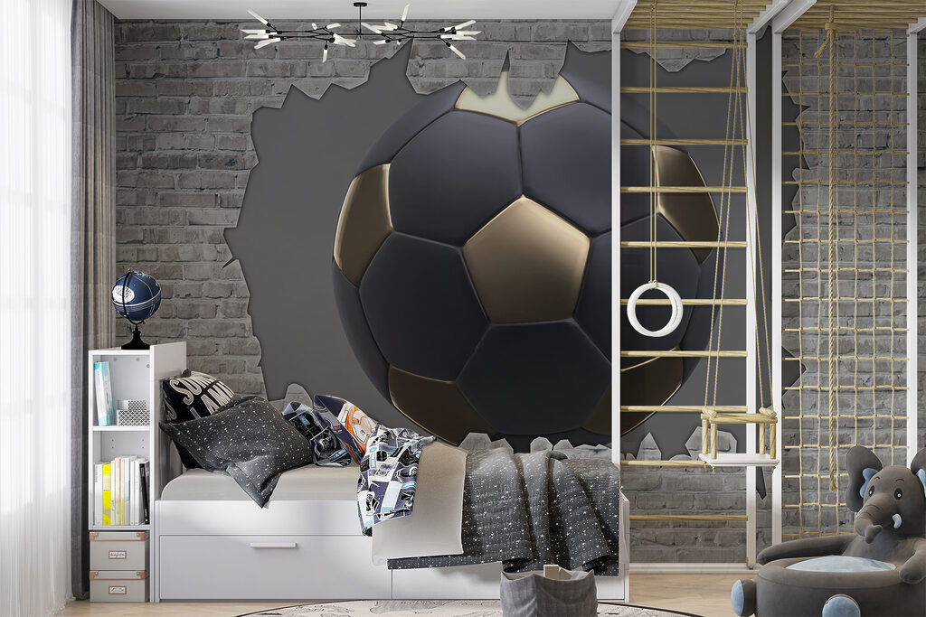 Pallone attraverso il muro — ambiente 4
