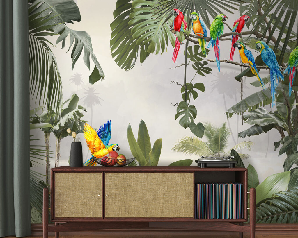 Pappagalli nella giungla — ambiente 3