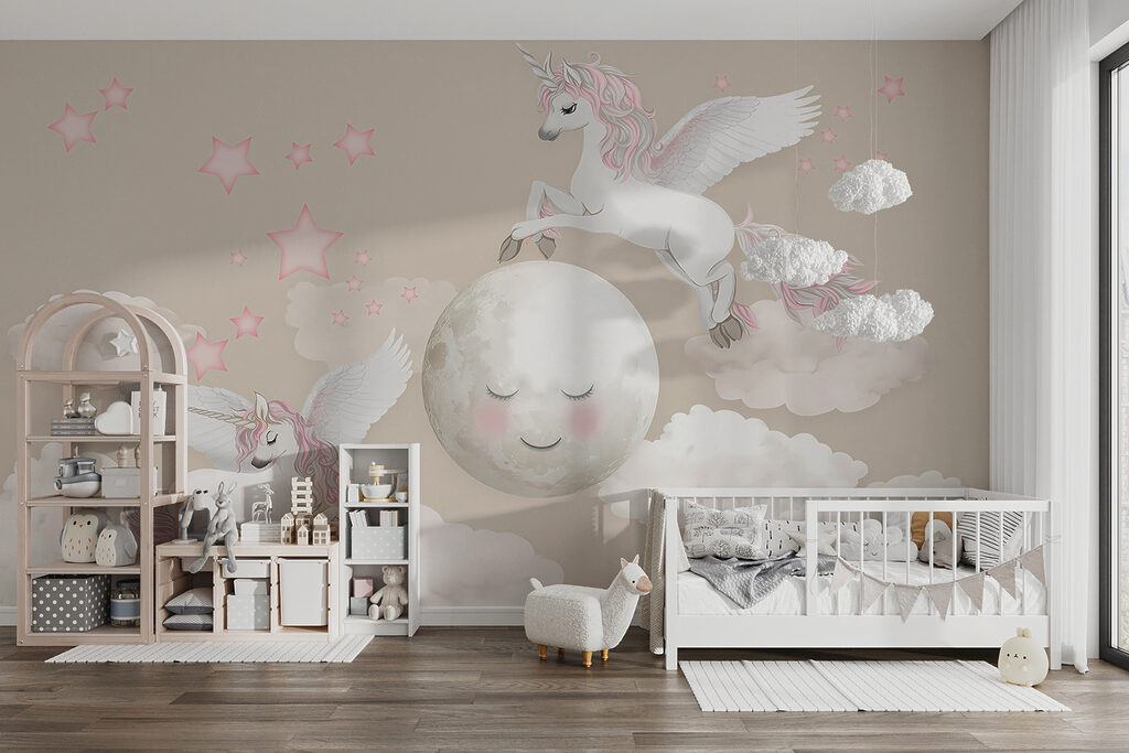 Unicorni e luna addormentata — ambiente 4