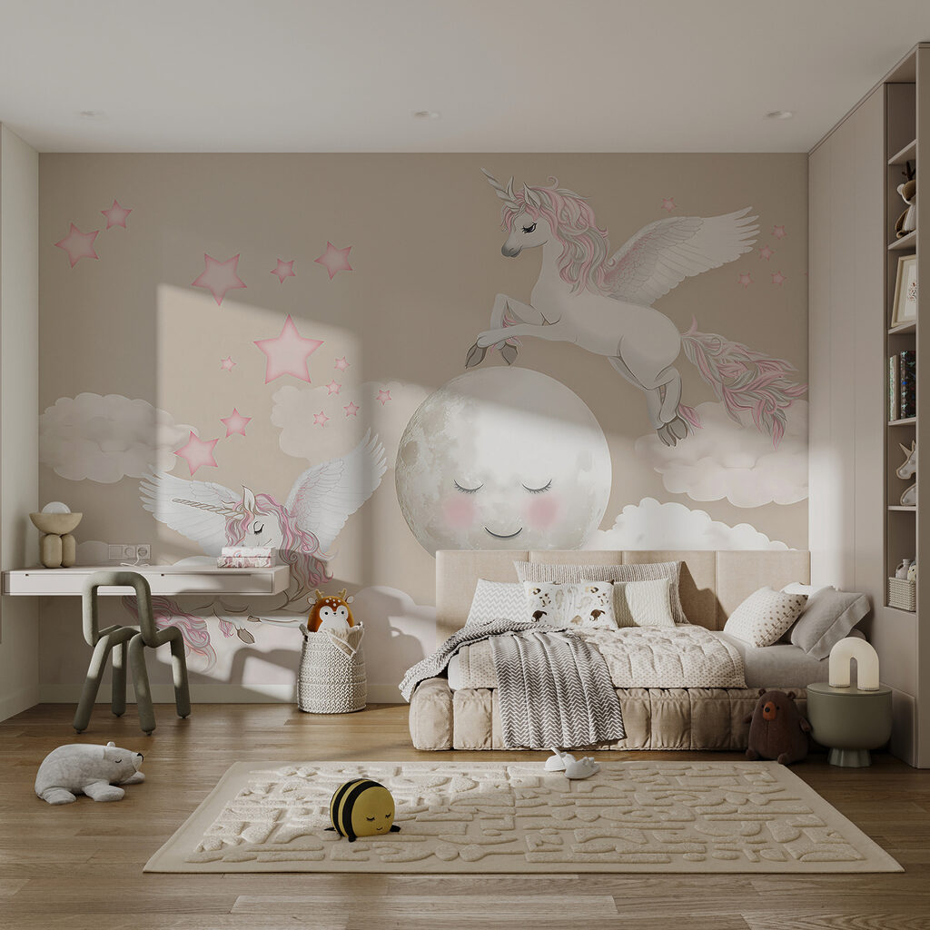 Unicorni e luna addormentata — ambiente 5