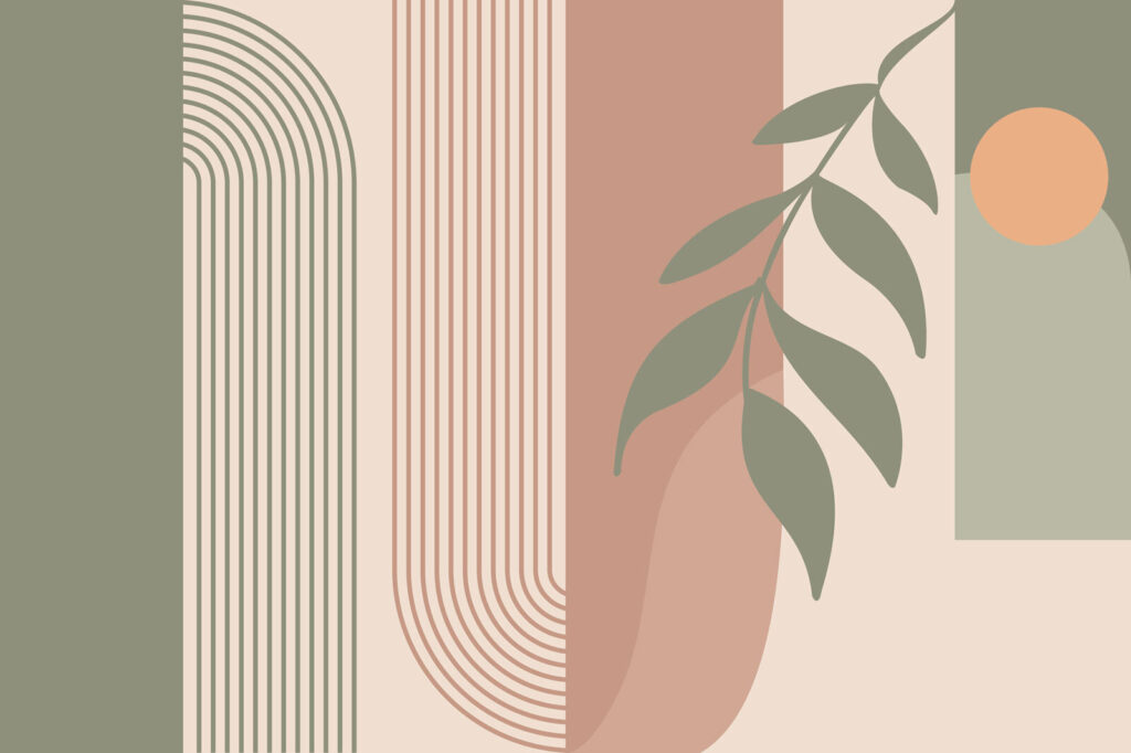 Ramo tra fasce tonde — design completo
