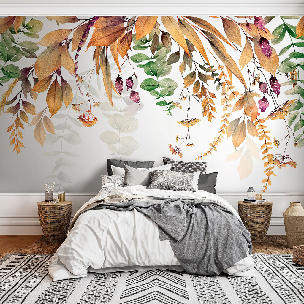 Foglie appese con bacche — ambiente 4