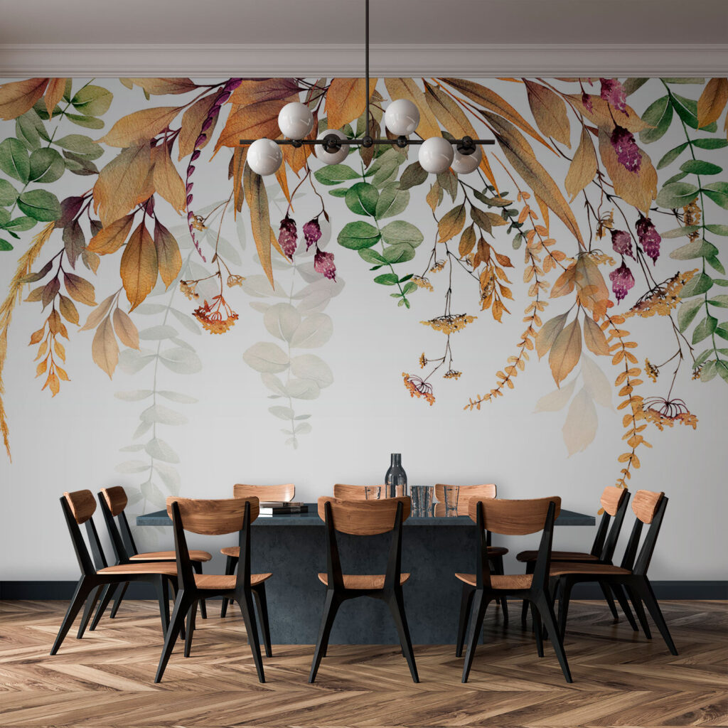 Foglie appese con bacche — ambiente 3
