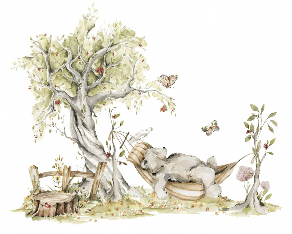 Animali sotto l’albero — design completo