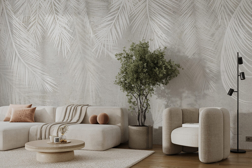 Fronde di palma bianche — ambiente 6