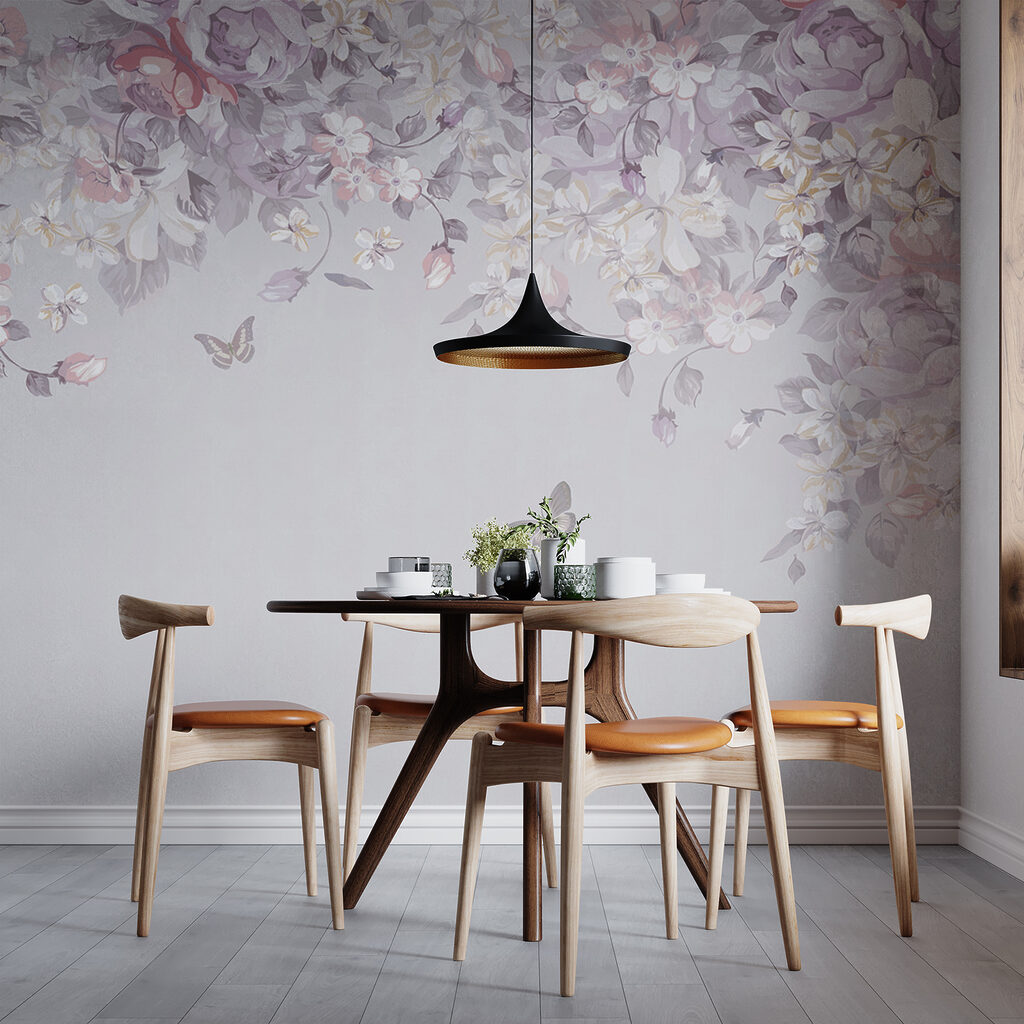 Farfalle sotto un arco — ambiente 4