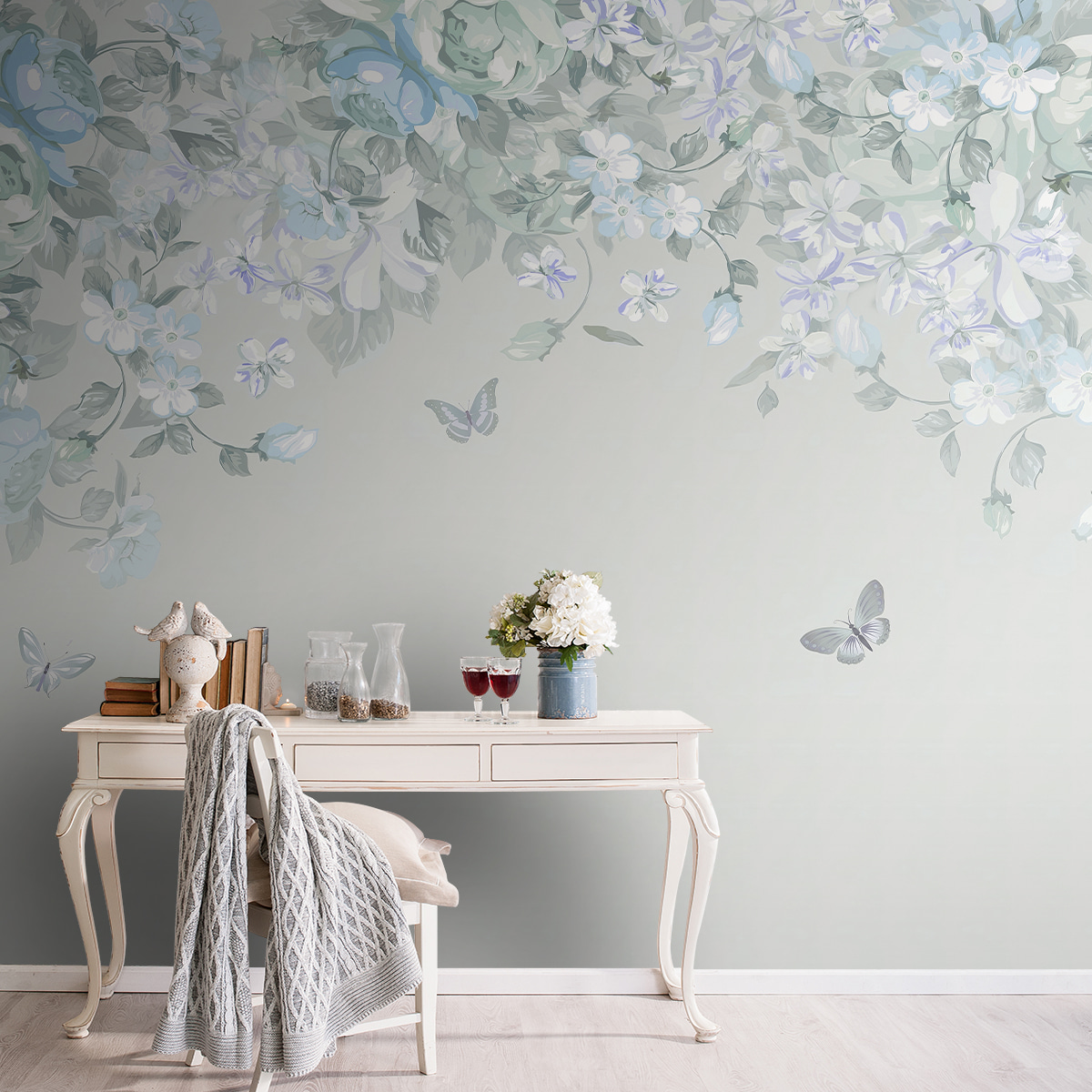 Farfalle sotto un arco — ambiente 1