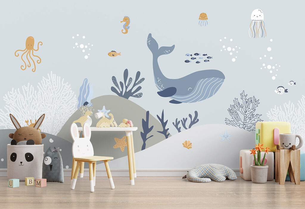 Balena sul fondale — ambiente 7