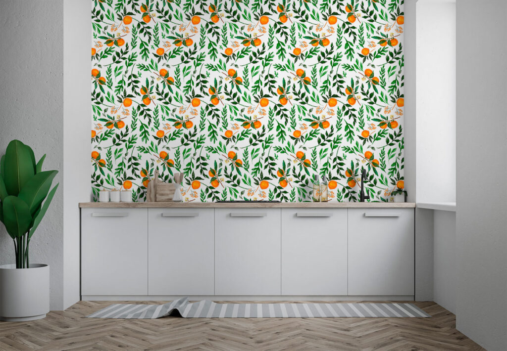 Arance tra le foglie — ambiente 2