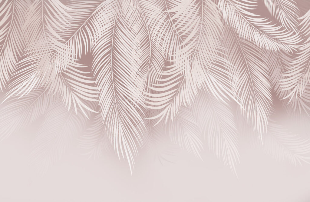 Fronde rosa nel silenzio — design completo