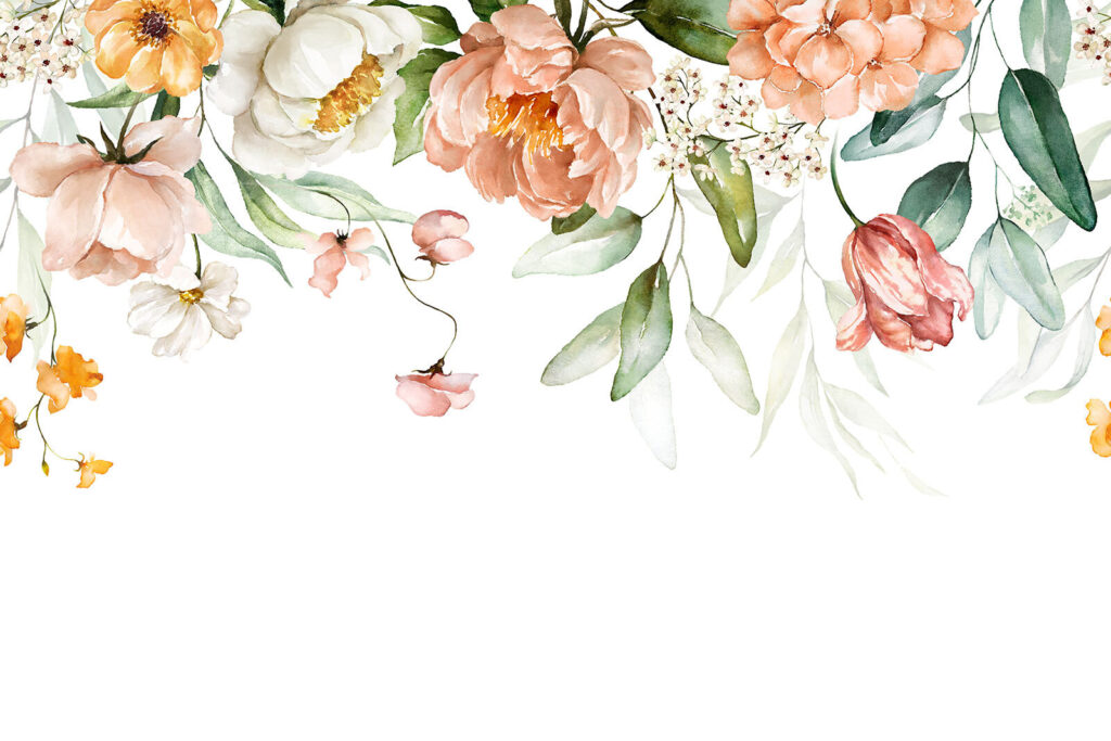 Tenda di fiori — design completo