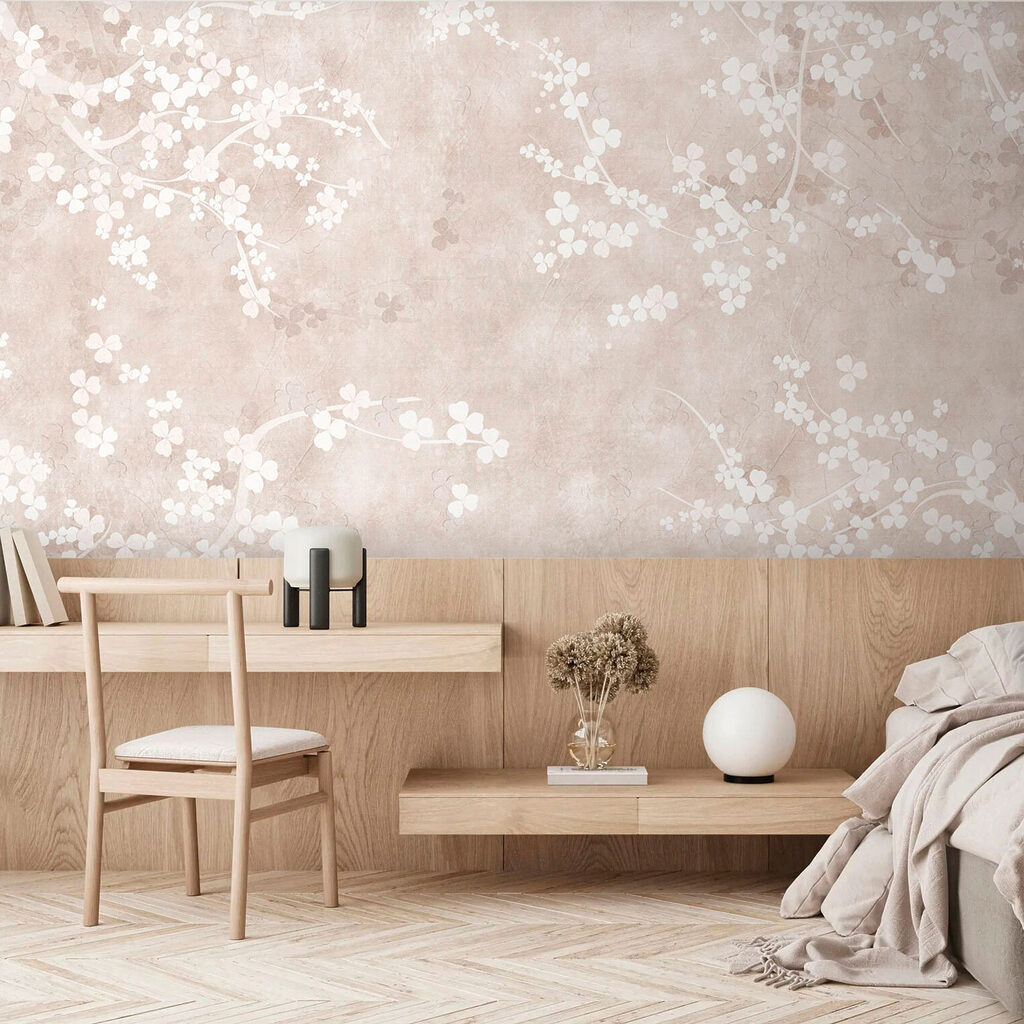 Fiori bianchi in patina — ambiente 4
