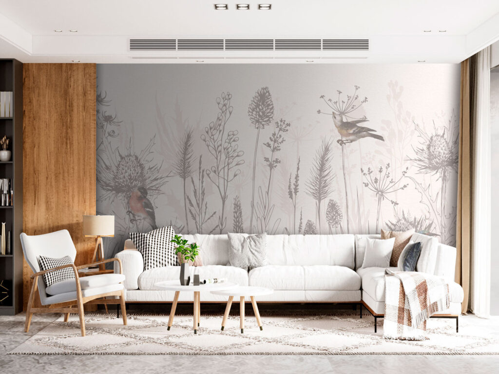 Uccelli tra i prati — ambiente 2