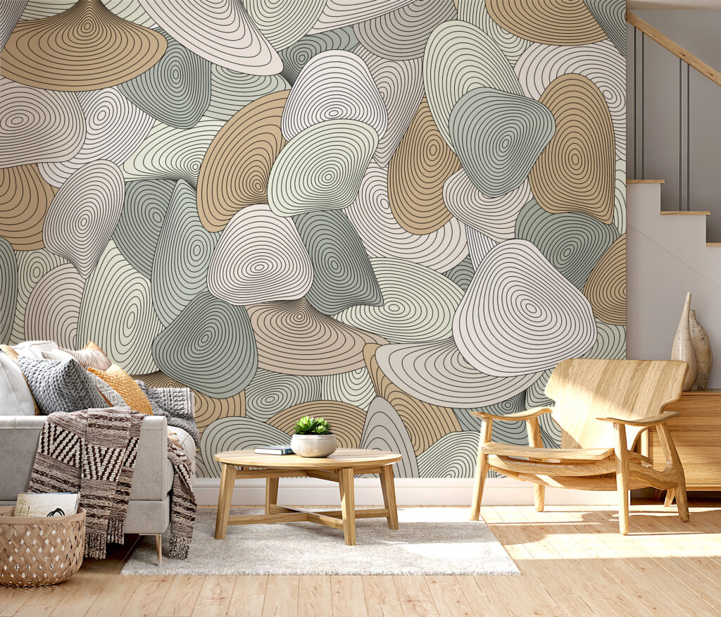 Forme rotonde in linee — ambiente 1