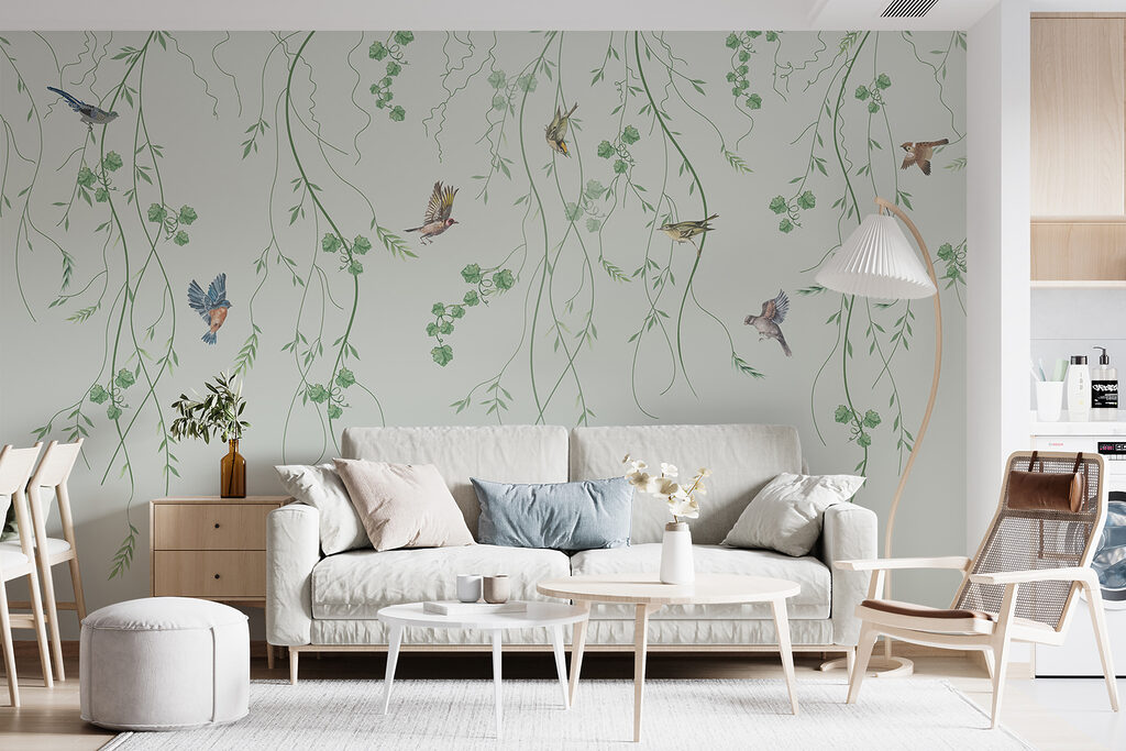 Uccellini tra i rami — ambiente 9