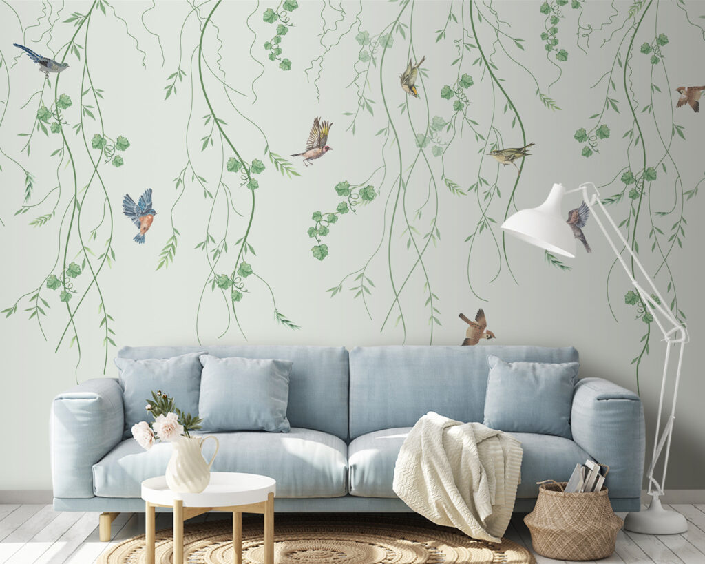 Uccellini tra i rami — ambiente 5