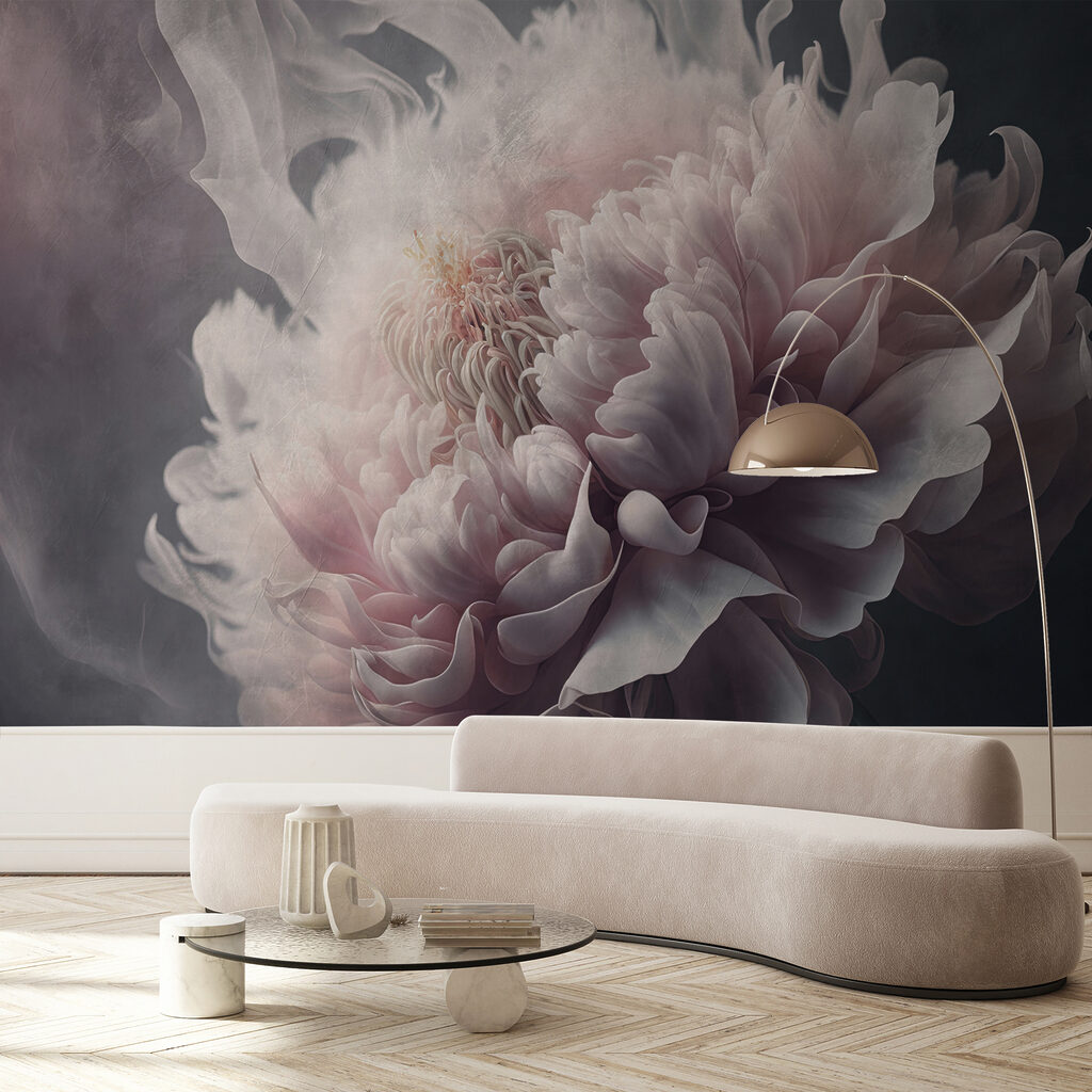 Peonia nel fumo — ambiente 6