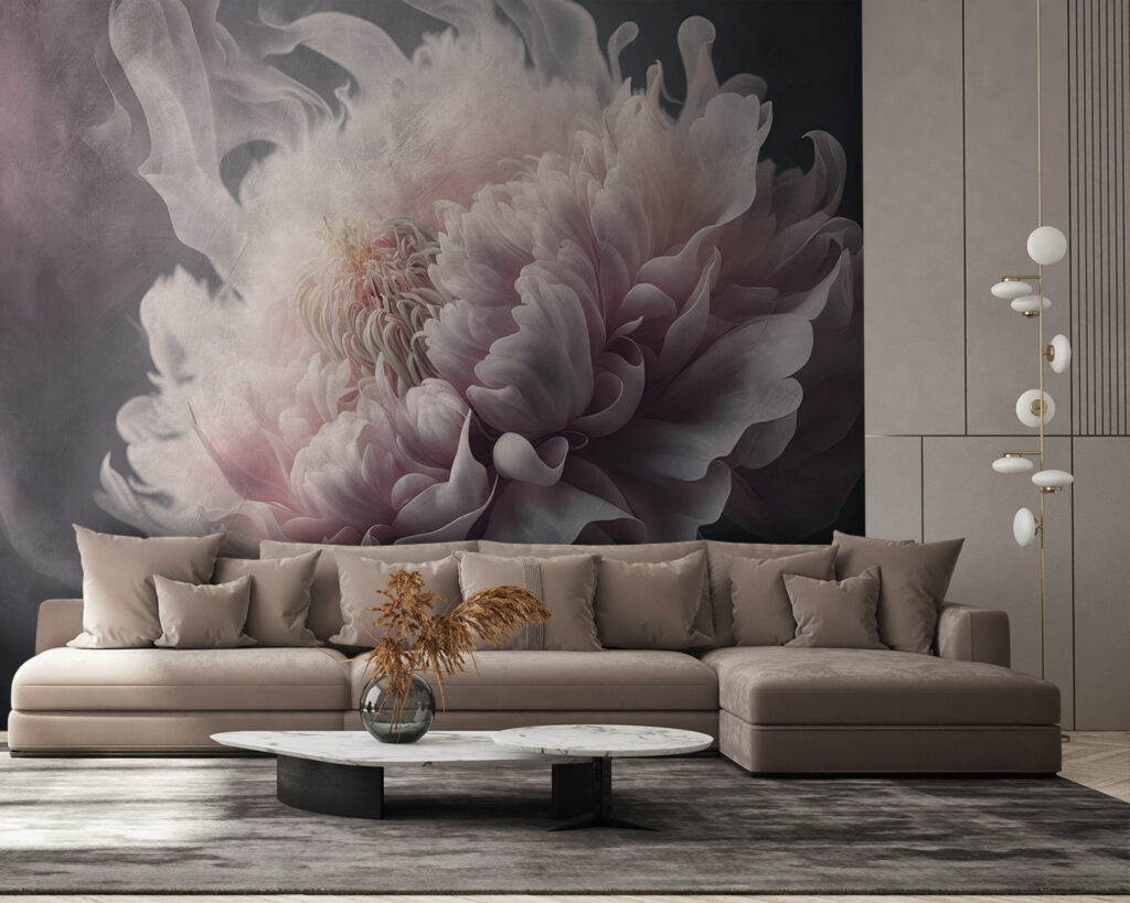 Peonia nel fumo — ambiente 5