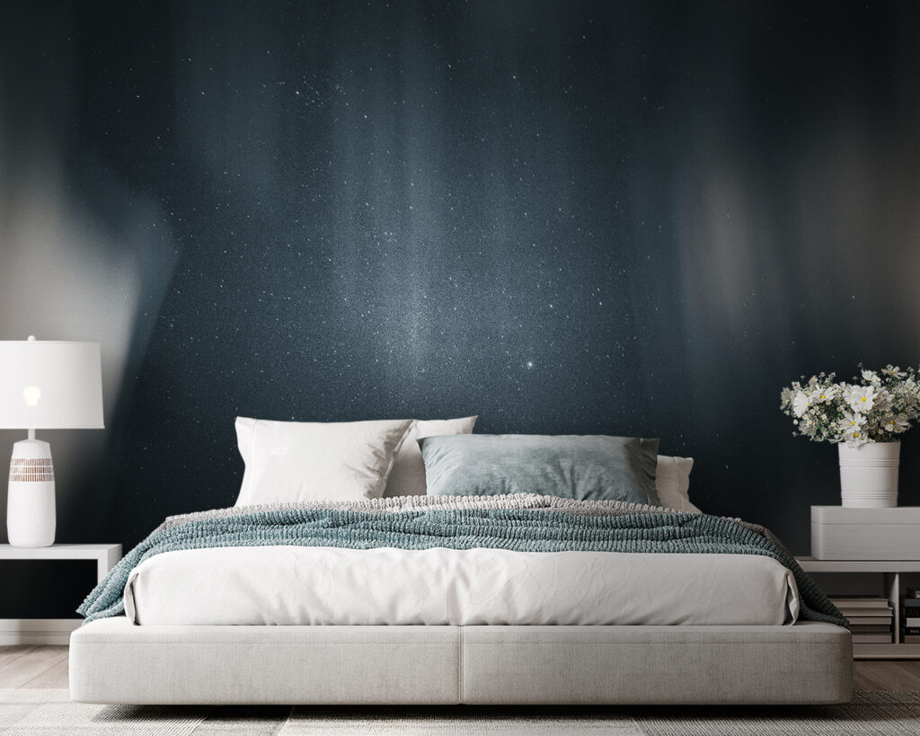 Luce nella nebbia blu — ambiente 1