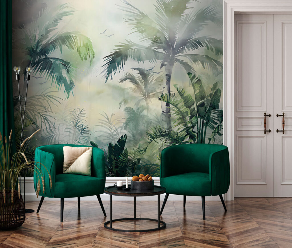 Giungla di verde morbido — ambiente 3
