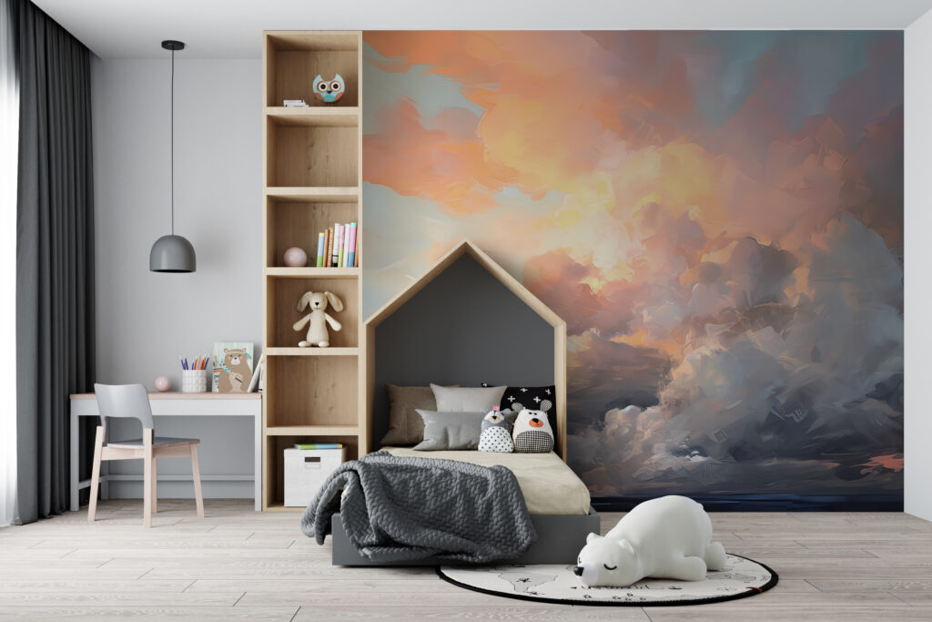 Luce dorata sulle nuvole — ambiente 4