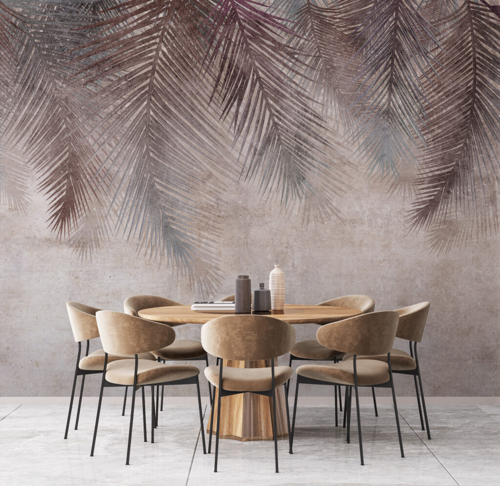 Palme scure dall’alto — ambiente 6