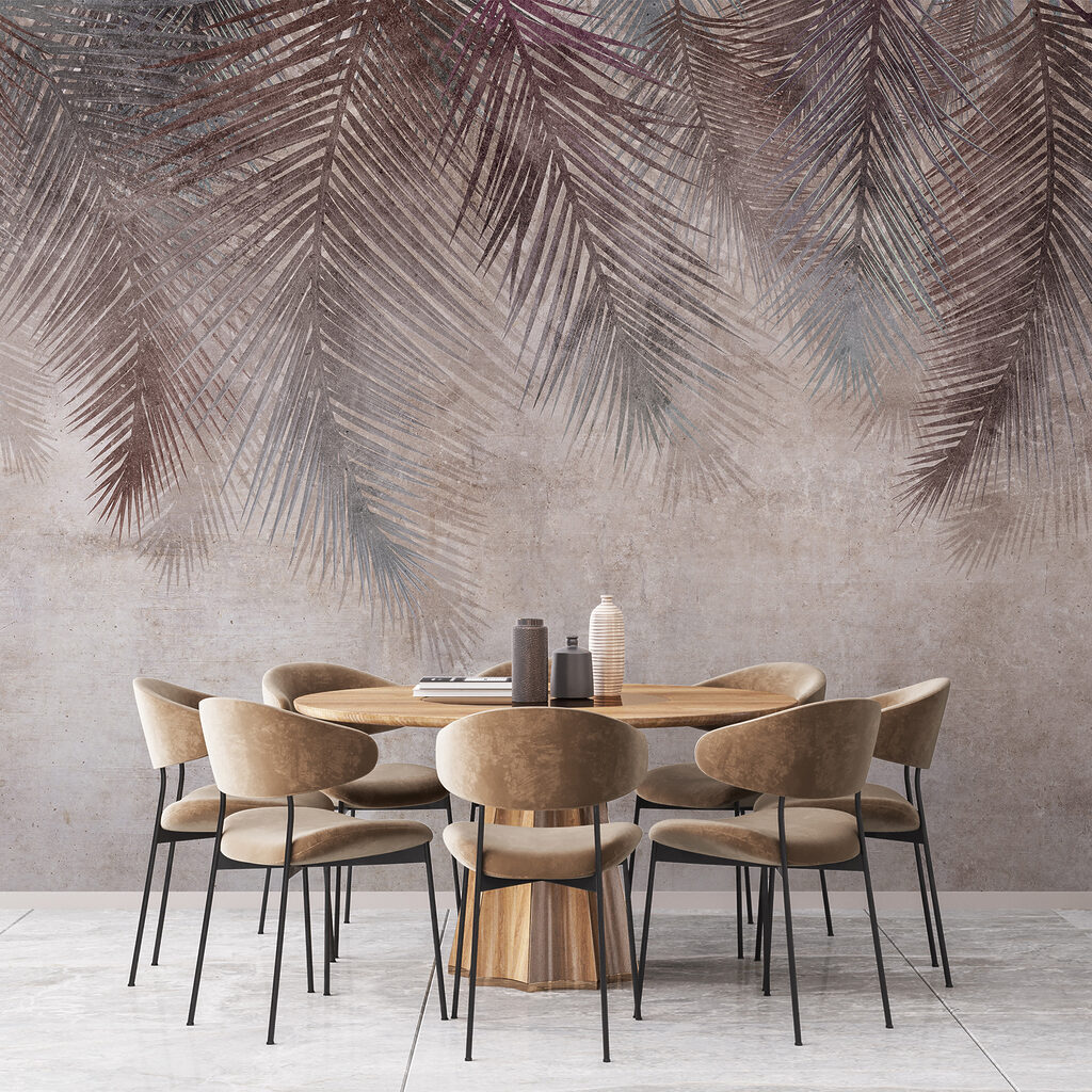 Palme scure dall’alto — ambiente 8