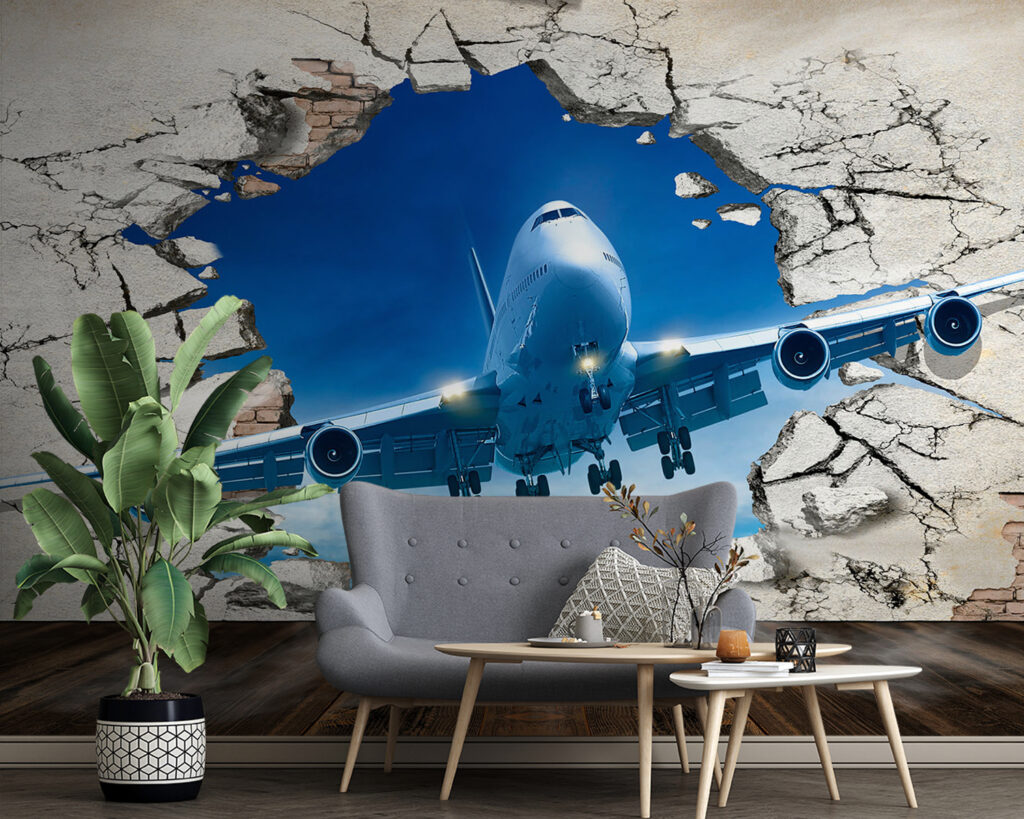 Aereo attraverso il muro — ambiente 1