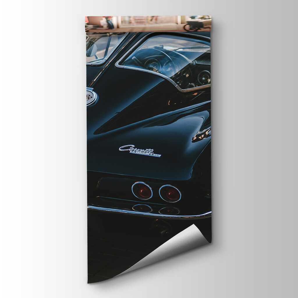 Auto d’epoca nera — vista del prodotto