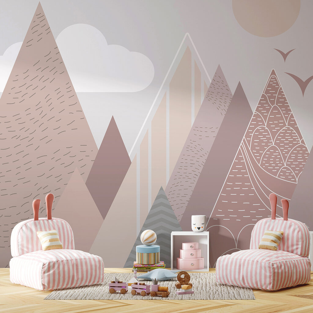 Montagne rosa a triangoli — ambiente 9