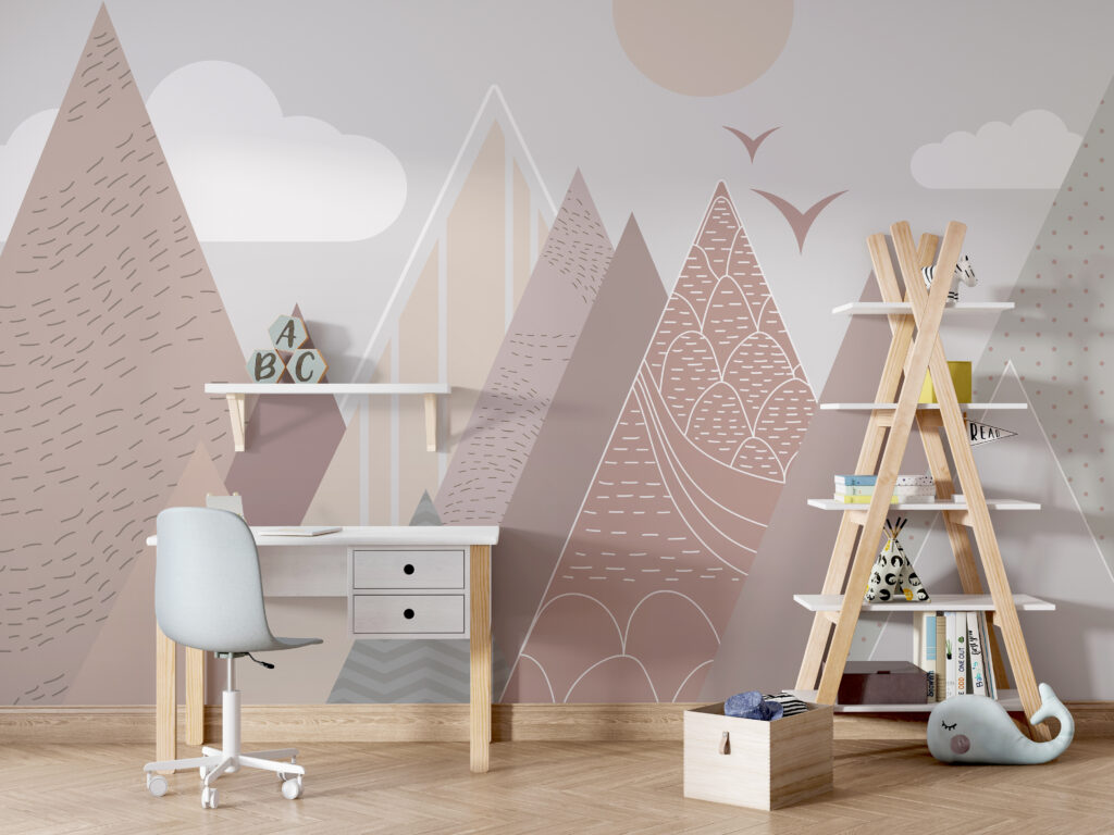 Montagne rosa a triangoli — ambiente 7