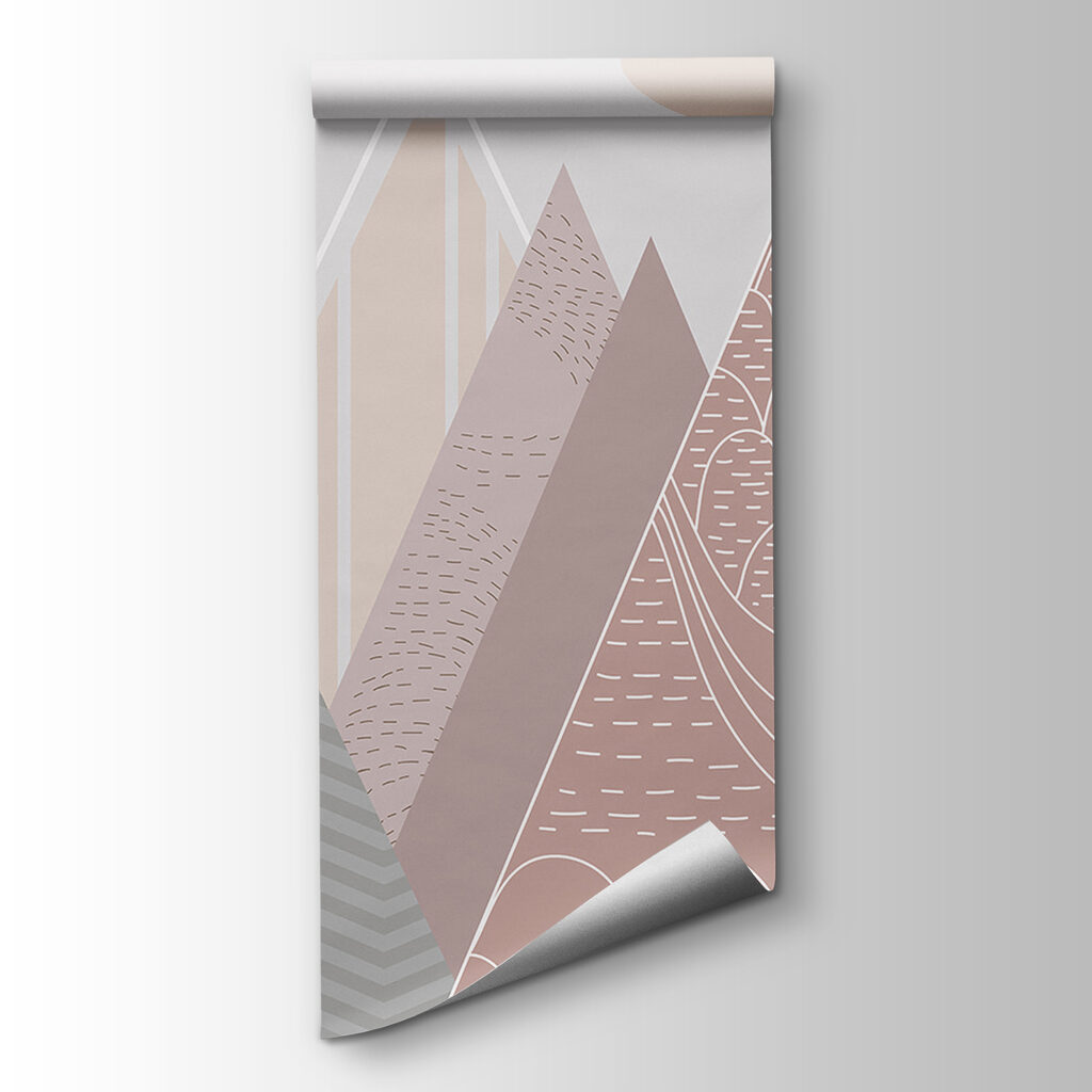 Montagne rosa a triangoli — vista del prodotto