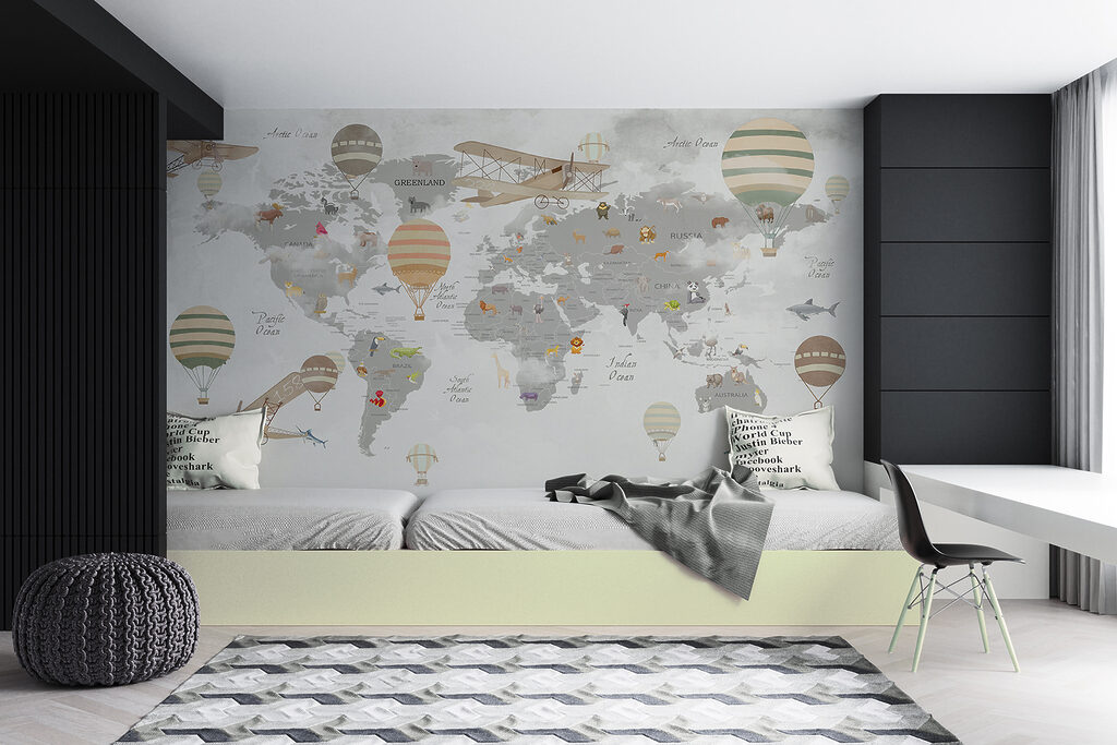 Mappa tra palloncini — ambiente 6
