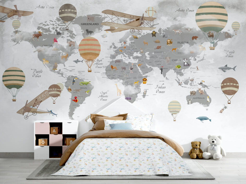 Mappa tra palloncini — ambiente 2