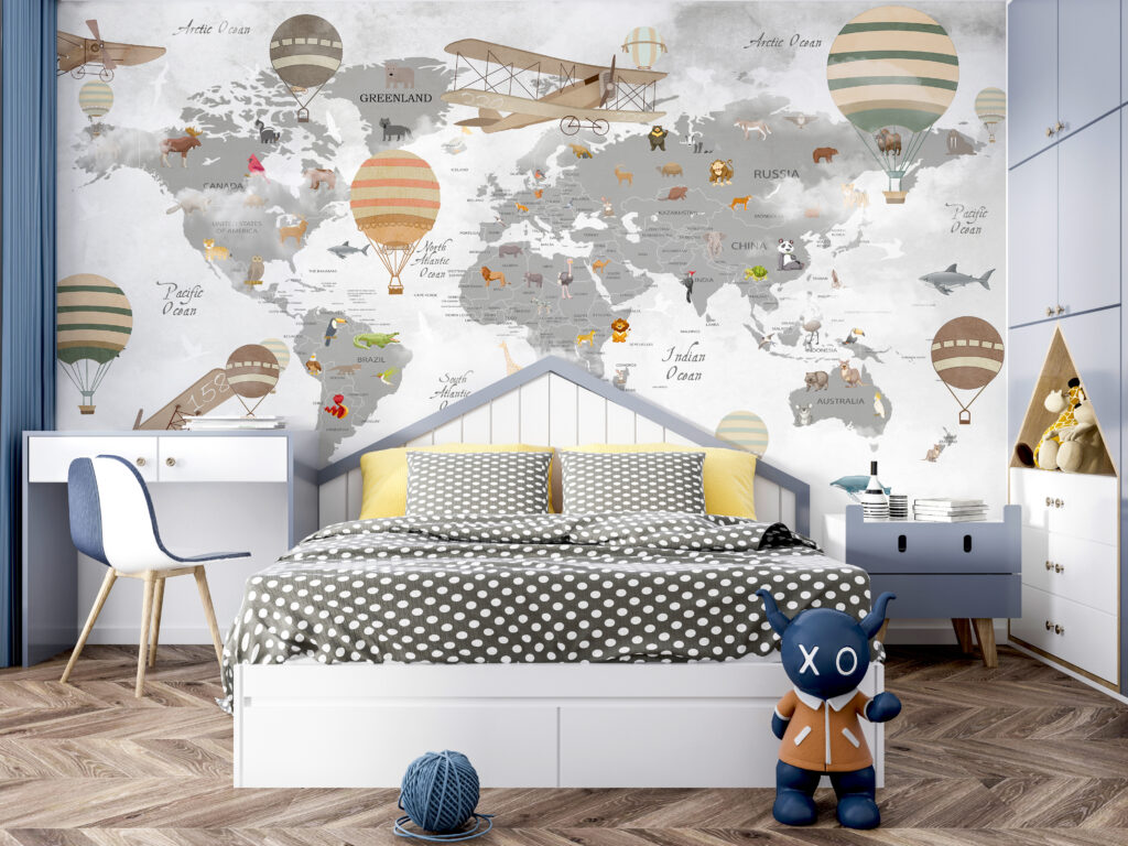 Mappa tra palloncini — ambiente 3