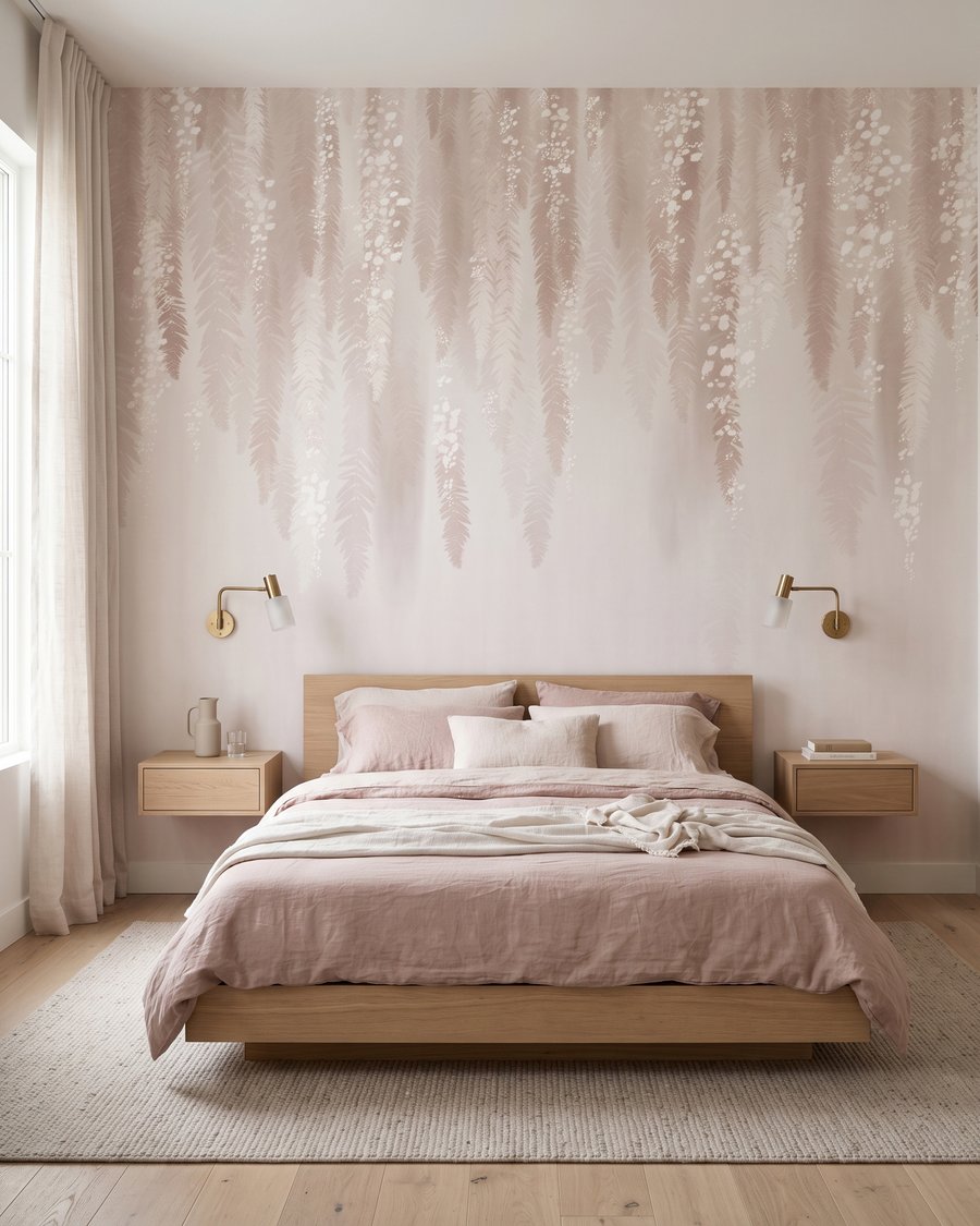 Ghirlande di fiori rosa — ambiente 2