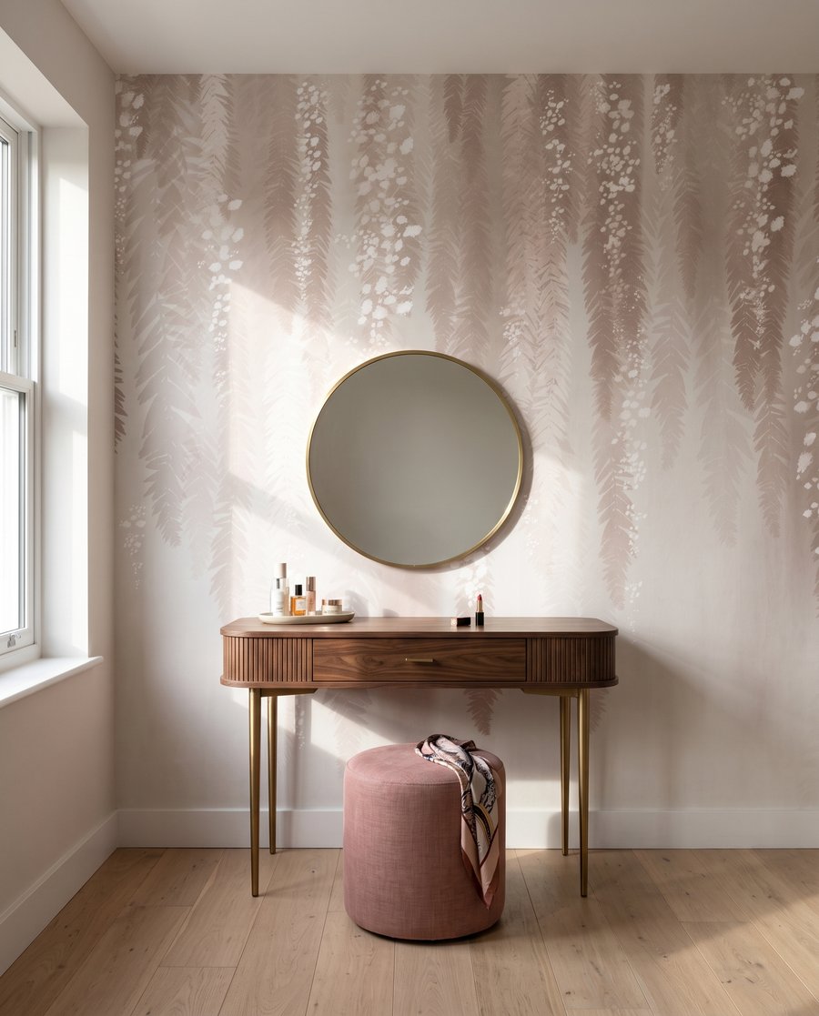 Ghirlande di fiori rosa — ambiente 3