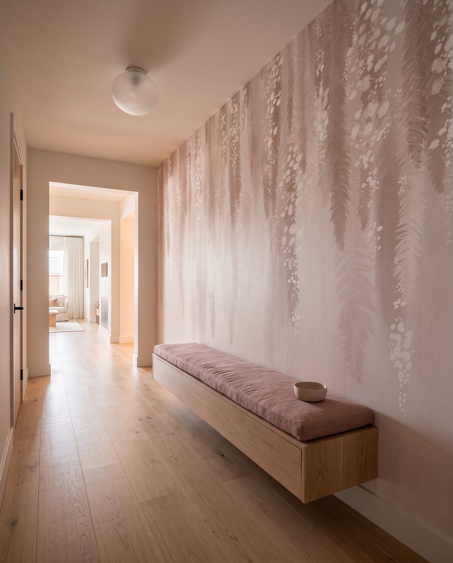 Ghirlande di fiori rosa — ambiente 5