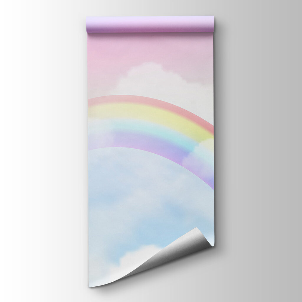 Nuvole morbide e arcobaleno — vista del prodotto