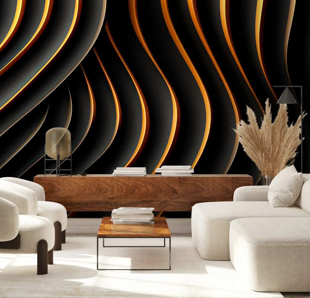 Onde nere dorate — ambiente 1