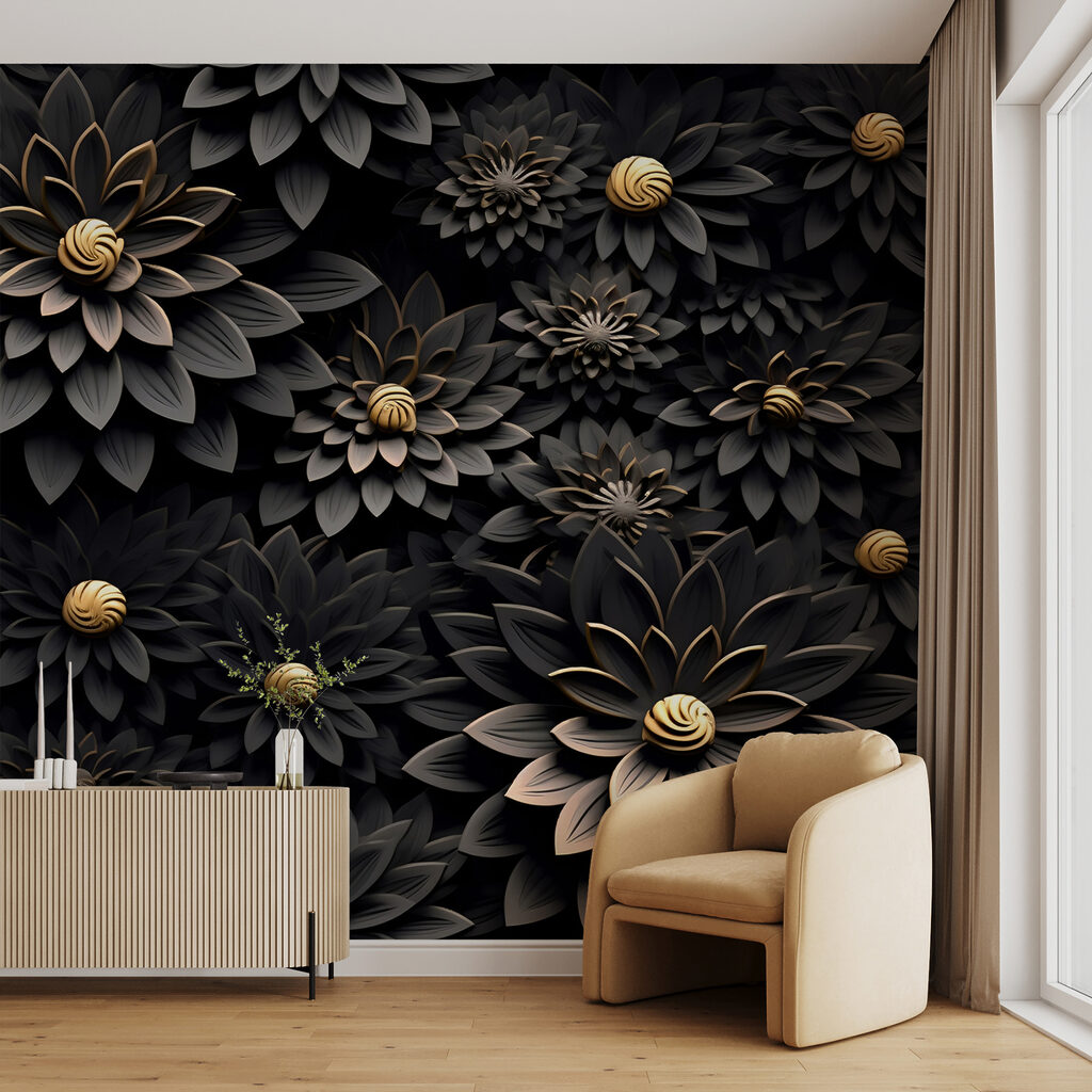 Fiori neri, cuori dorati — ambiente 5