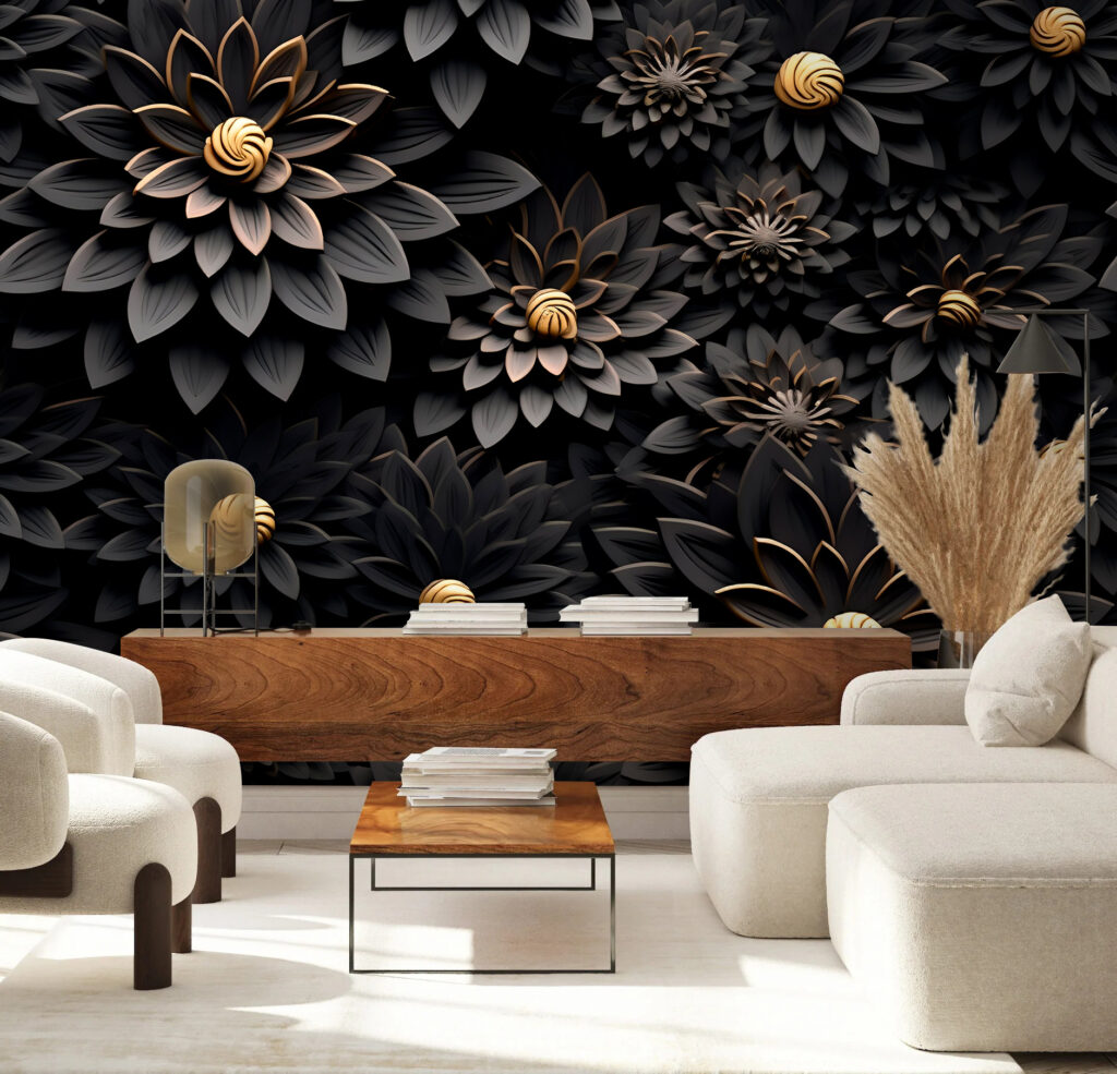 Fiori neri, cuori dorati — ambiente 3